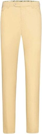 Meyer Heren, Broeken, Geel, Maat: L