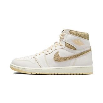 Nike Jordan 1 Retro High OG Craft Vibrations Of Naija - unisex - Sport - Wit - Maat: 37 1/2 EU Leer