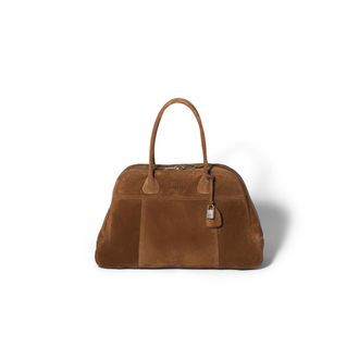 Miu Miu Vivant Suede Bag, Woman, Cocoa Brown