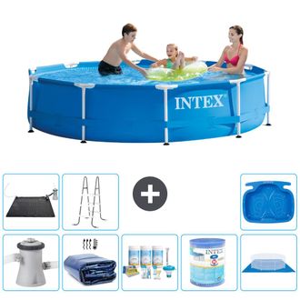 Intex Piscina Con Estructura Redonda - 305x76 Cm - 8-piezas S41657