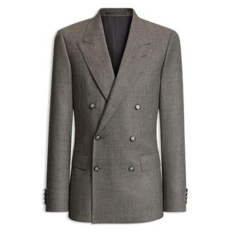 BOSS BY BECKHAM slim-fit suit jacket in virgin wool