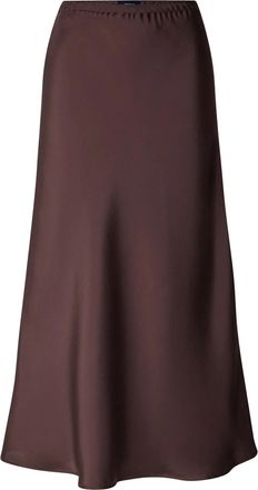 Jupe Midi En Denim Blanc - Springfield - Coupe Décontractée Pour Femme - Tissu Jean De Qualité