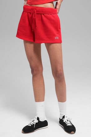Alo | Accolade Short in Bright Red, Size: Medium