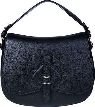 Coccinelle Structured Curved Flap Shoulder Bag