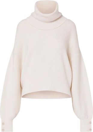 Liu Jo Turtleneck de lana pura - Knitwear - Mujer - Blanco - M