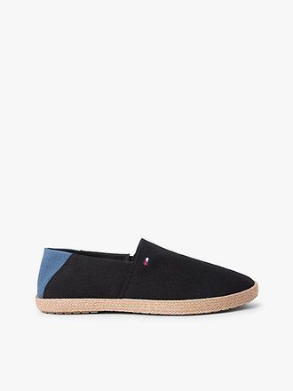 Tommy Hilfiger Flag Embroidery Canvas Espadrilles