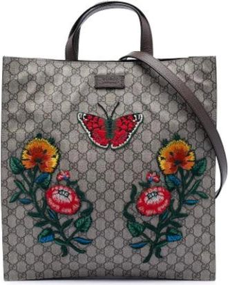 Gucci Pre-owned Tote Bags, female, Multicolor, Size: ONE SIZE Pre-owned Satchel