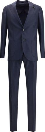 Lardini Wool Two-Piece Mens Suit