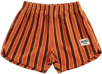 Bobo Choses Striped Brick Terry Shorts