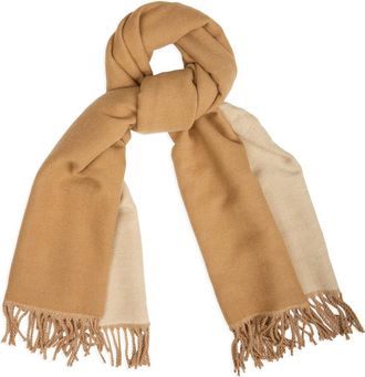Saachi Saachi Solid Fringe Reversible Scarf