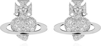 Vivienne Westwood Agnatha Earrings - Dames - Oorbellen - Grijs - ONE Size - Accessoires