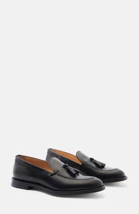 Scarosso William Loafers in Black - Calf at Nordstrom, Size 40.5