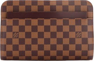Louis Vuitton Brown Damier Pochette Saint Louis (Authentic Pre-Loved)