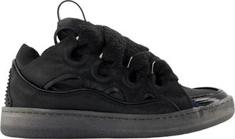 Lanvin Curb Sneakers - Dames - Sneakers - Zwart - 35 EU - Polyester - Schoenen
