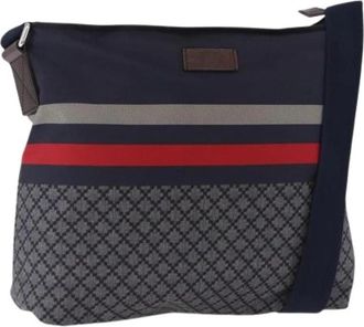 Gucci Pre-owned Vintage Nylon Shoulder Bag - Dames - Vintage Schoudertas - Veelkleurig - ONE Size - Nylon - Vintage