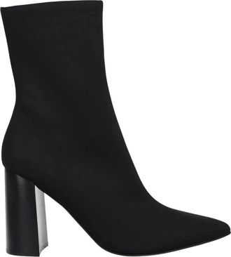Jeffrey Campbell Stivaletti Siren-24 con punta e tacco largo - - Shoes - Donna - Nero - 39 EU