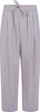 Ziggy Chen Thin Stripe Drawstring Trousers