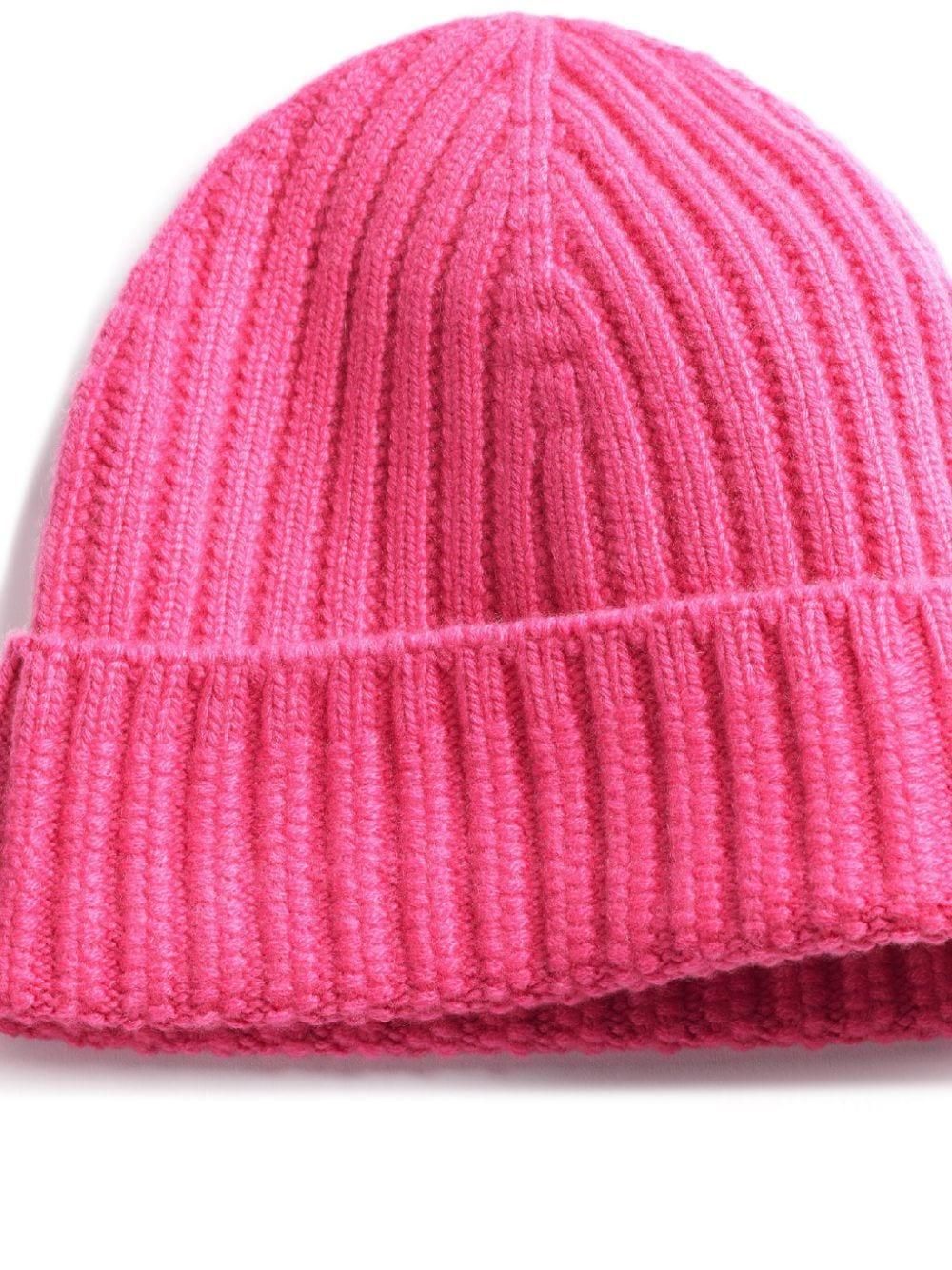 Givenchy Merino Wool Jacquard Beanie - female - Givenchy  display picture 1