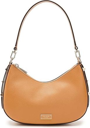 Kate Spade New York Liv Pebbled Leather Convertible Shoulder Tote Womens Handbags Biscotti