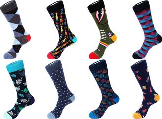 Unsimply Stitched CREW SOCK 8 PACK