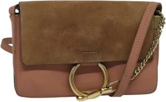 Chlo&eacute; Pre-owned Schoudertas - Dames - Vintage Schoudertas - Roze - ONE Size - Leer - Vintage