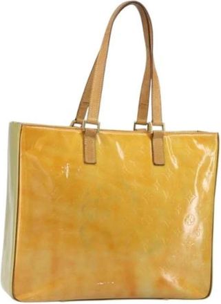 Louis Vuitton Pre-owned Tote Bags, female, Yellow, Size: ONE SIZE Pre-owned Tote Bag