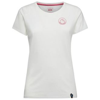 La Sportiva Circle Logo T-Shirt T-Shirt f&uuml;r Damen | wei&szlig;/grau