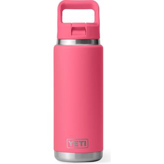 Yeti Rambler 26-Ounce Straw Bottle in Tropical Pink at Nordstrom, Size 26 Oz Oz