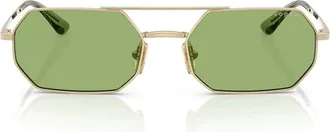 Vogue Sunglasses Vo4329 S 848/2 Pale Gold/Green Women