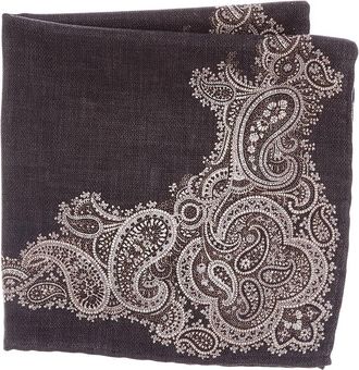 Brunello Cucinelli Silk Pocket Square