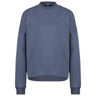 Stoic MerinoTerry250 BaraSt. Pullover Merinopullover f&uuml;r Damen | blau