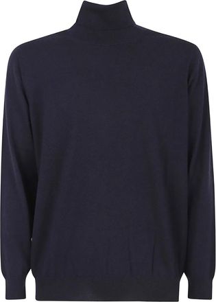 Drumohr roll-neck sweater - Blu