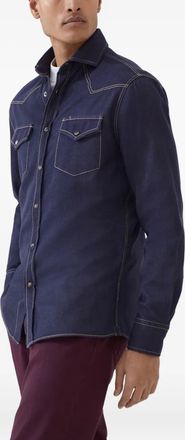 Brunello Cucinelli Womens Denim Shirt Aw25 M