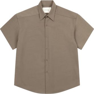 Entire studios Short Sleeve Shirt Tortora
