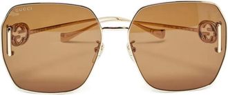 Gucci Occhiali da sole GG - Oro