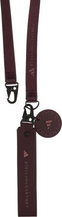 adidas ADIDAS By Stella McCartney Long Leash With Logo, Womens, Burgundy