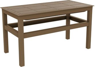 Resol Click-clack Mesa De Centro Interior, Exterior 90x45 Chocolate