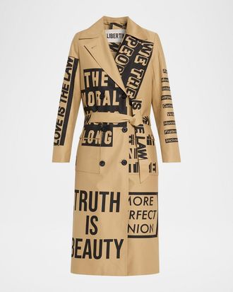 Libertine - Libertine Democracy Lean Trench Coat