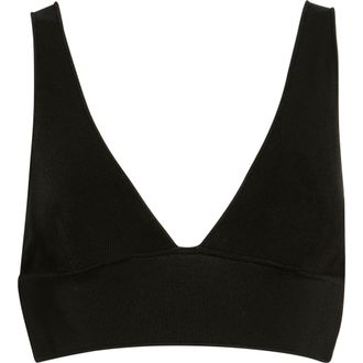 A.L.C. Ella Knit Bra Top in Black at Nordstrom Rack, Size X-Large