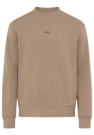 Boss Orange by Hugo Boss Sweatshirt BOSS ORANGE WeSmallcrew, Herren, Gr. XXL, open gr&uuml;n346, Sweatware, Obermaterial: 100% Baumwolle, relaxed fit, Rundhals, eingesetzt B&uuml;ndchen