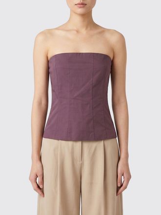 Federica Tosi Top bustier in cotone
