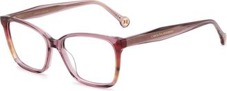 Carolina Herrera 0343 Eyeglasses - Dames - Brillen - Roze - 53 MM - Accessoires