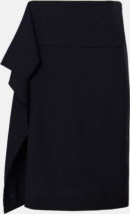 Plan C Wool wrap skirt