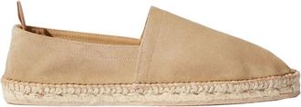 Scarosso Beige su&egrave;de espadrilles - Heren - Espadrilles - Beige - 42 EU - Su&egrave;de - Schoenen