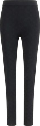 Gucci Leggings, female, Black, Size: S Elastic GG jacquard leggings