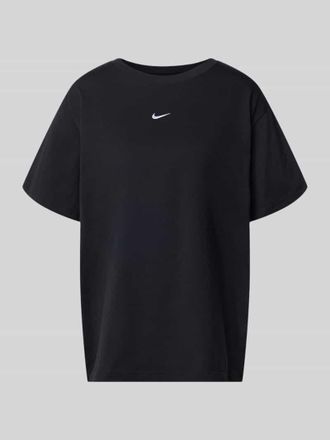 Nike T-Shirt mit Logo und Rundhalsausschnitt in Black, Gr&ouml;&szlig;e M