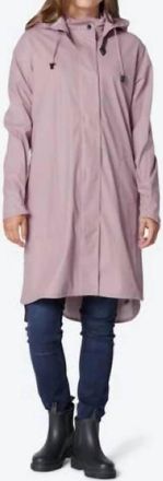 Ilse Jacobsen Rain Hooded Coat In Adobe Rose