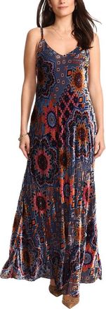 Johnny Was Kanako Silk-Blend Dress