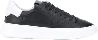 Philippe Model Temple Low-Top Sneakers - Heren - Sneakers - Zwart - 47 EU - Katoen - Schoenen