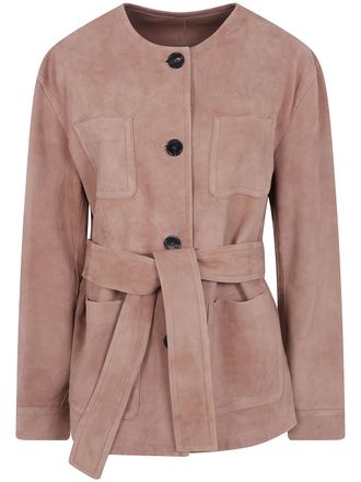 Max Mara Jacket Suede Mst Boemia